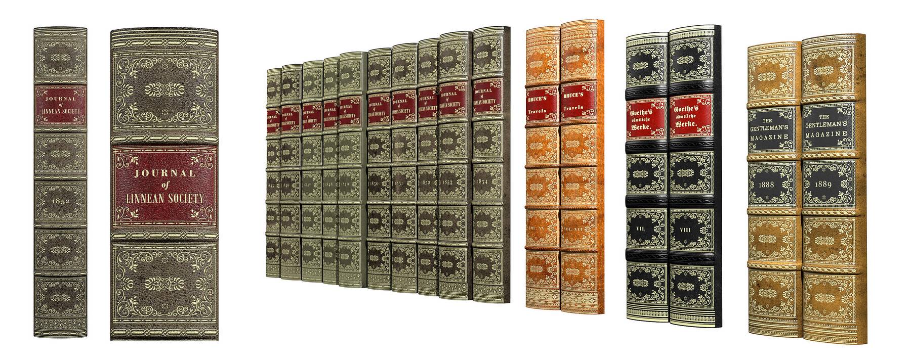 grzbiety atrapy książek