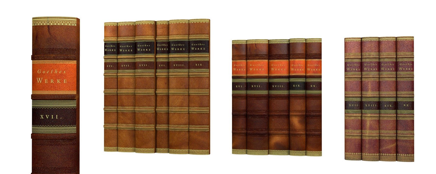 Skórzany grzbiet książki