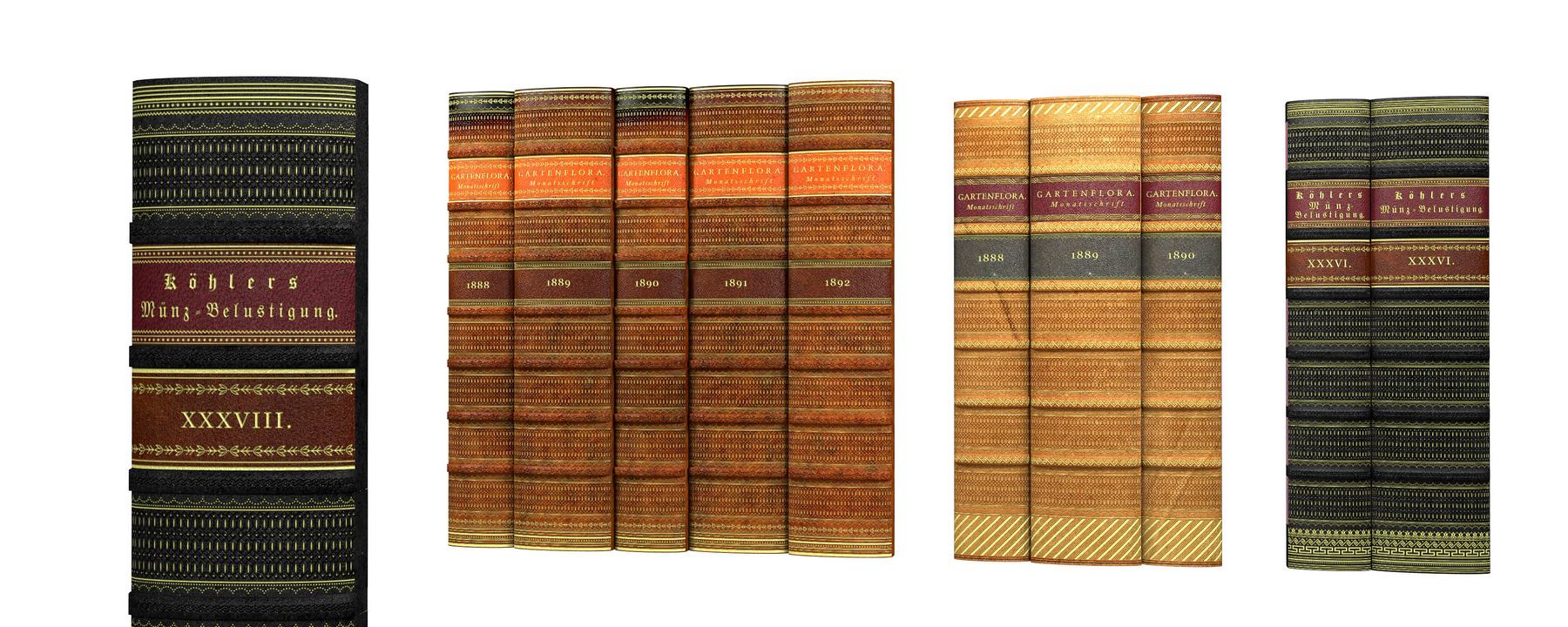 Skórzany grzbiet książki