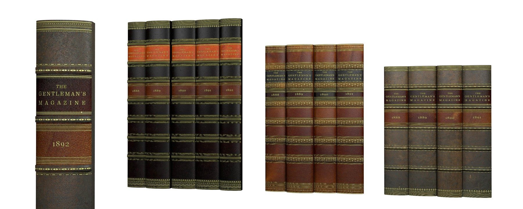 Skórzany grzbiet książki